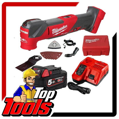 Milwaukee M18FMT Multi-Tool Kit with 5.0Ah Battery