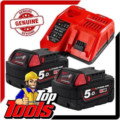 Milwaukee M18SP-502B Battery & Charger Set