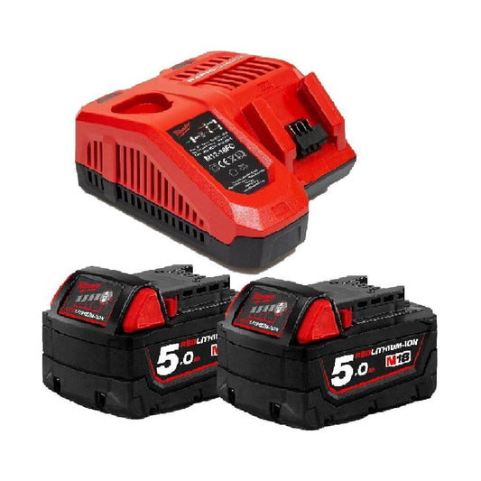 Milwaukee M18SP-502B Battery & Charger Set