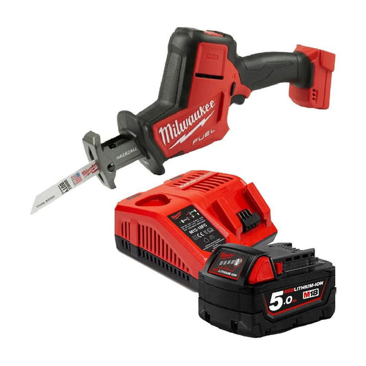 Milwaukee 18V Hackzall Kit with 5.0Ah Battery