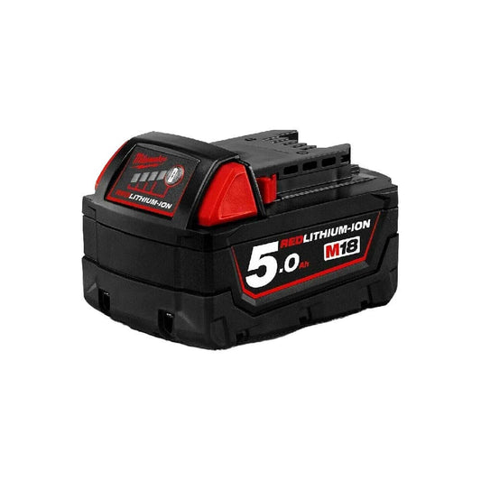 Milwaukee 18V Li-Ion RED LITHIUM 5.0ah Battery M18B5