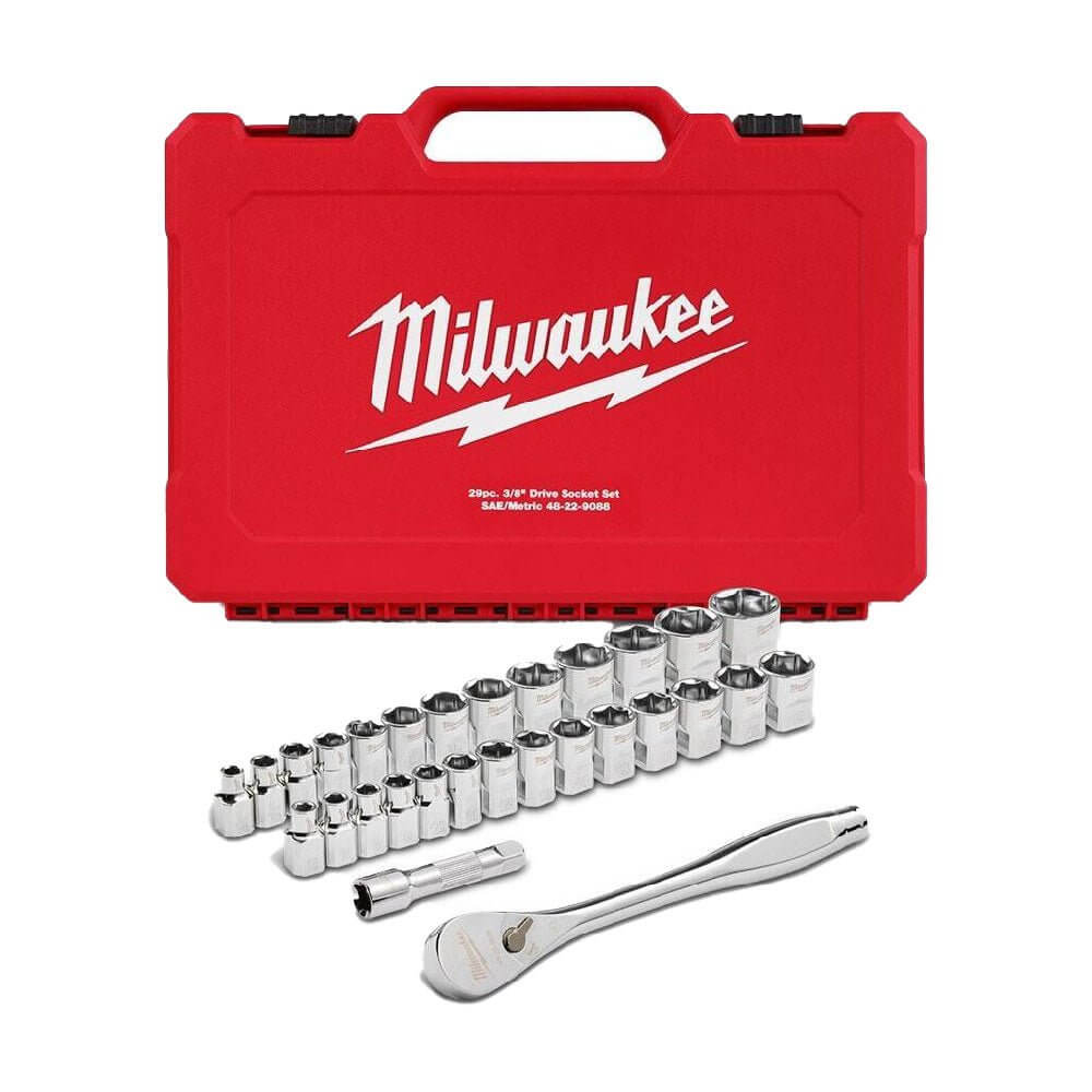 Milwaukee 29-Piece 3/8" Socket Set - Precision & Versatility