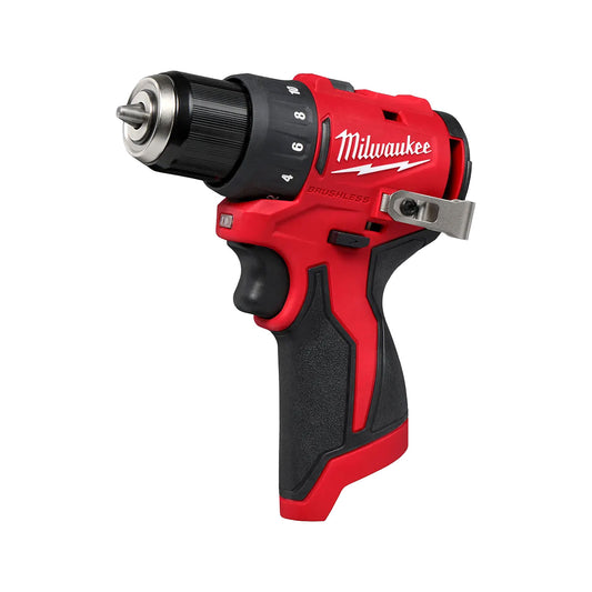 Milwaukee M12 Brushless Drill Driver BLDDRC-0 - SKIN ONLY