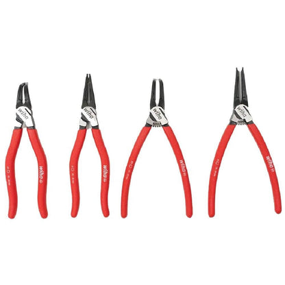 Wiha 4 Piece Circlip Plier Internal External Straight 90-degree Set